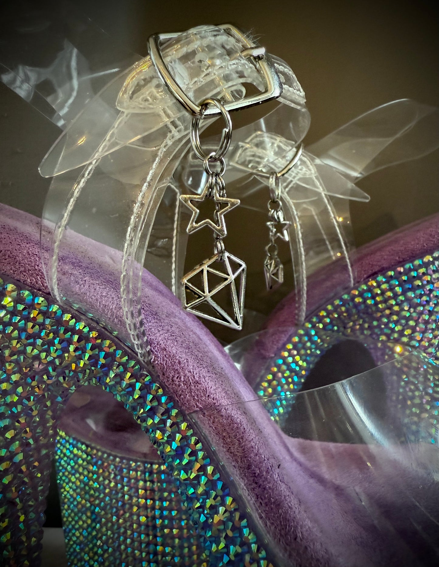 ‘Diamond’ Heel Charms