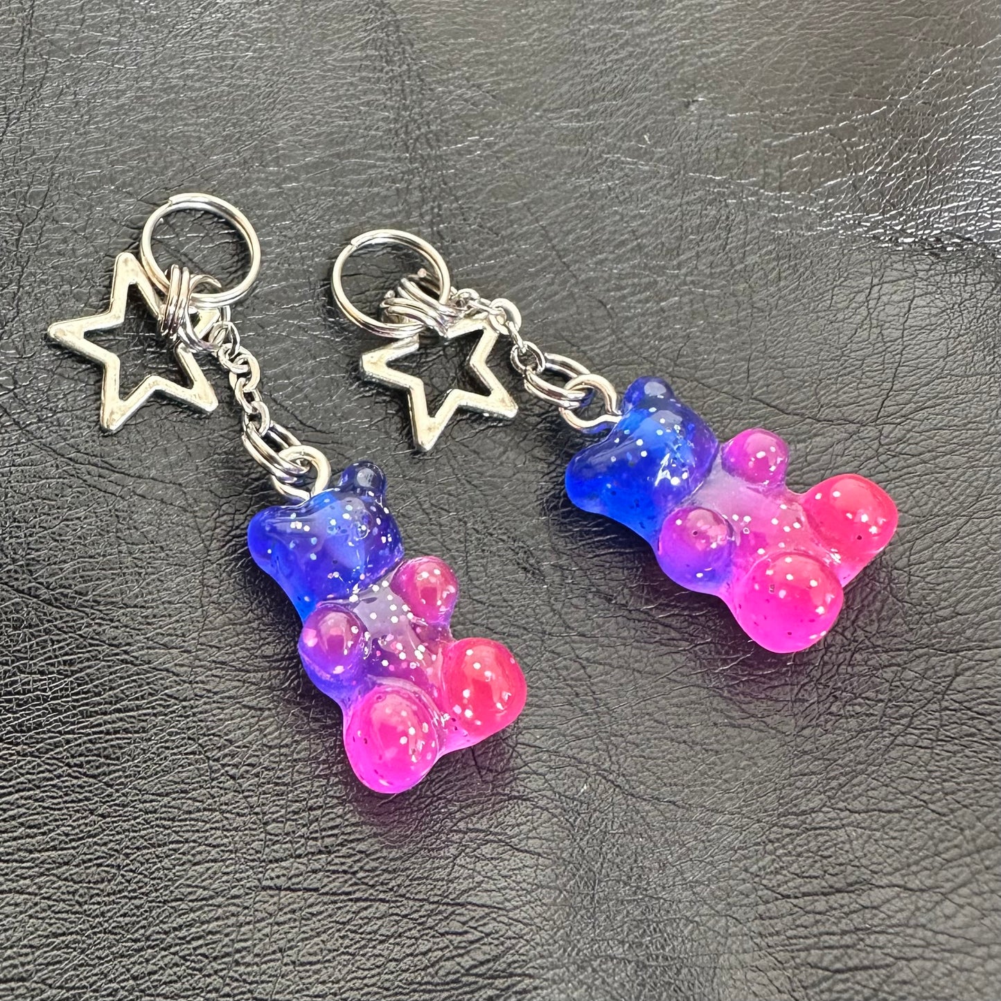 ‘Yummy Gummy’ Heel Charms (Dark Blue/Pink)