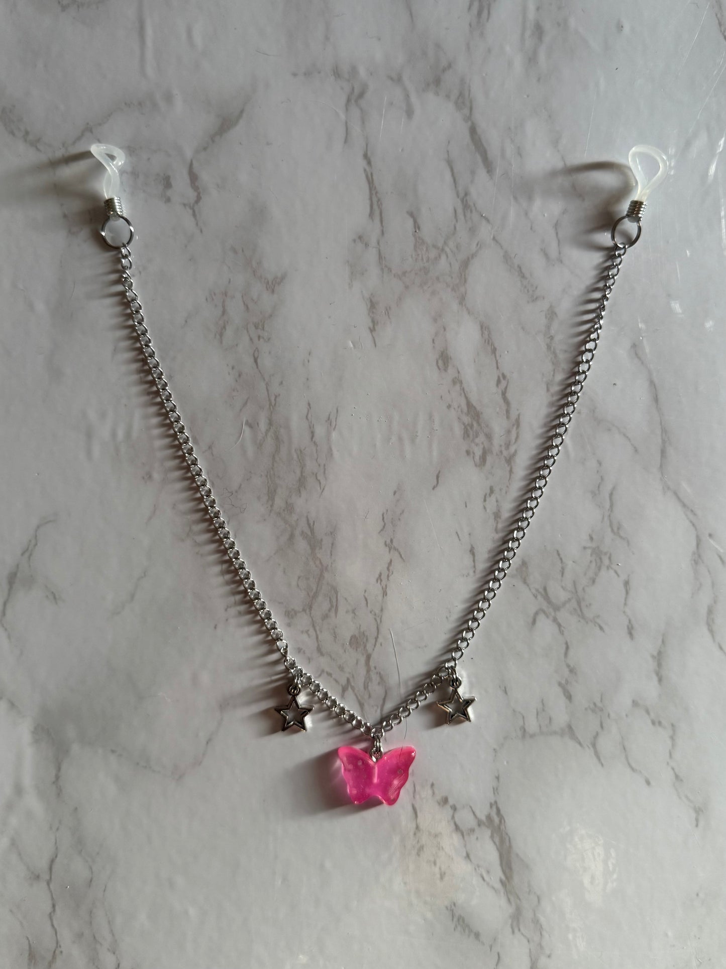 ‘Butterfly’ Shoe Chains (Pink) - Limited Edition