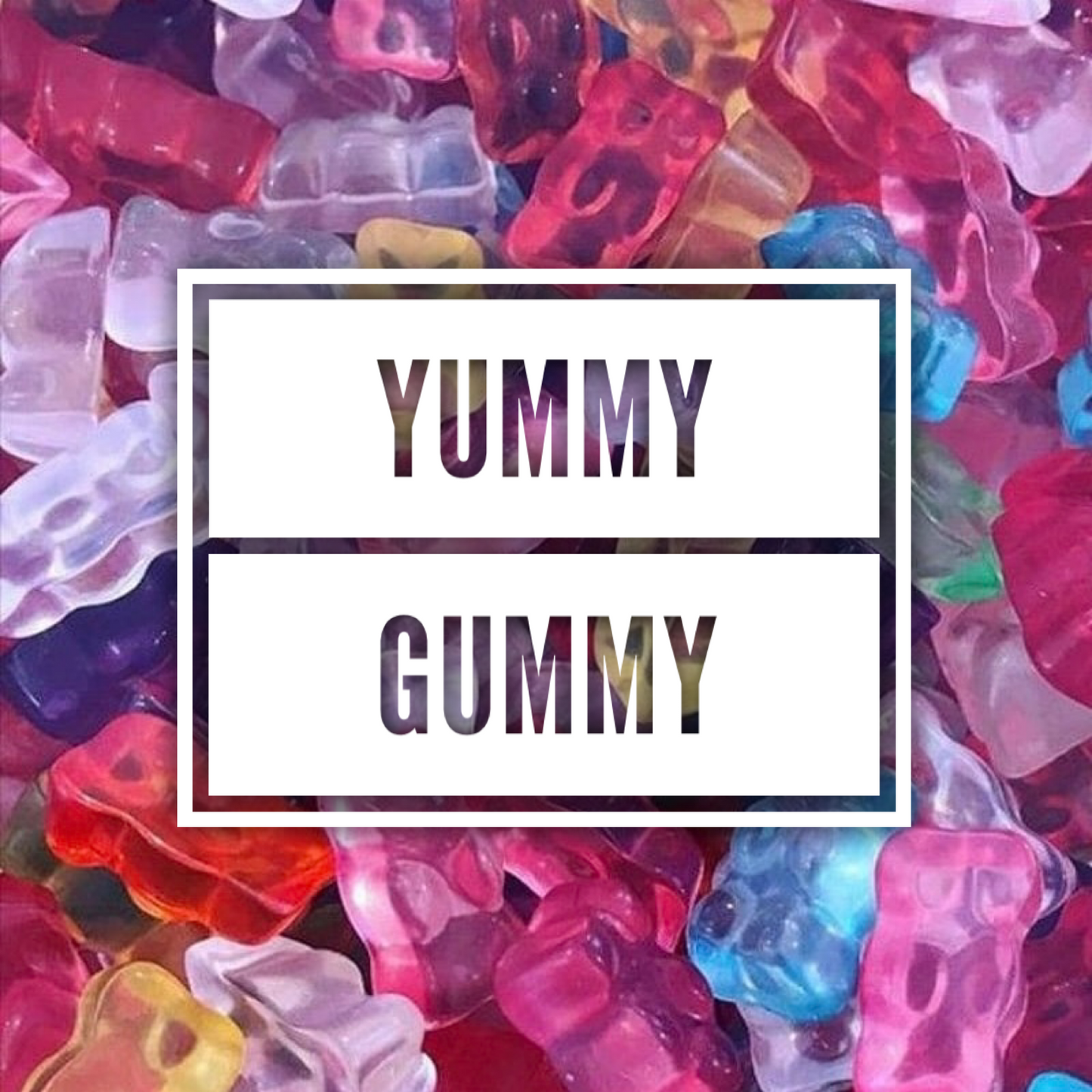 ‘Yummy Gummy’ Heel Charms (Pink/Orange)
