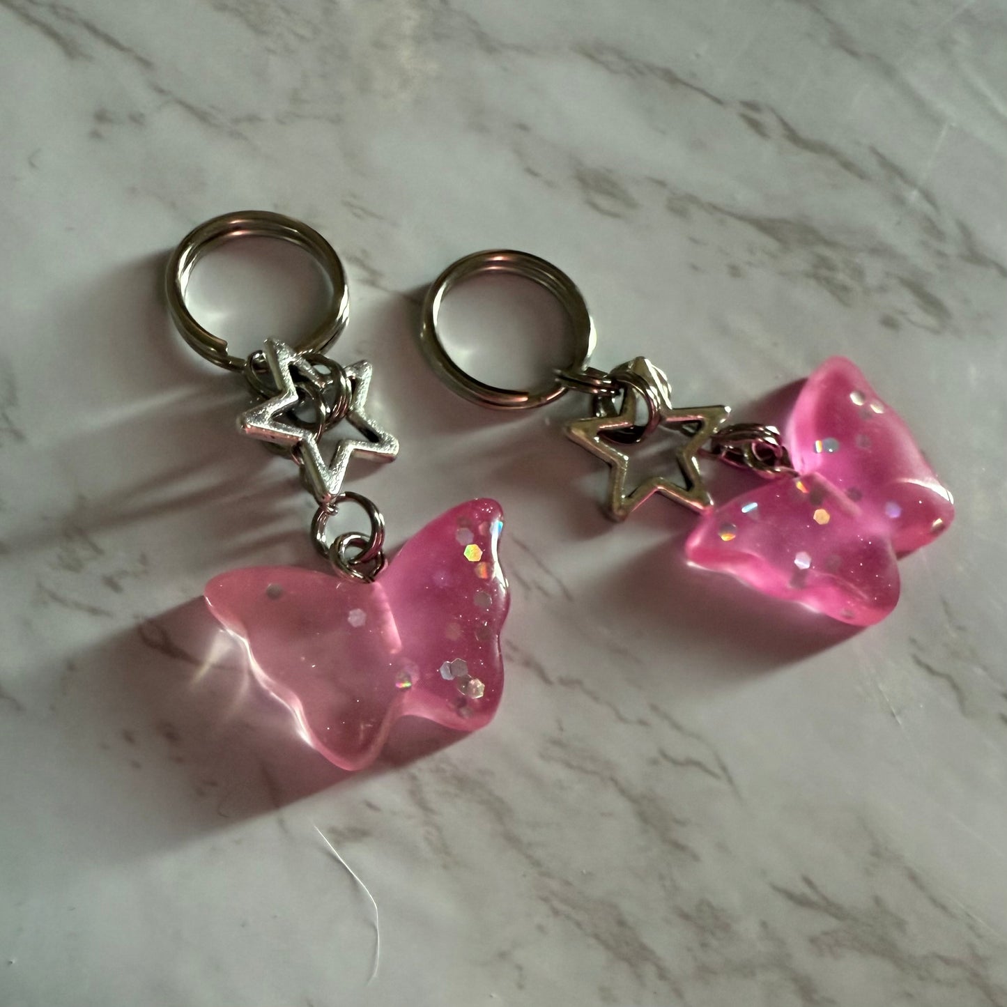 ‘Butterfly’ Heel Charms (Pink) - Limited Edition