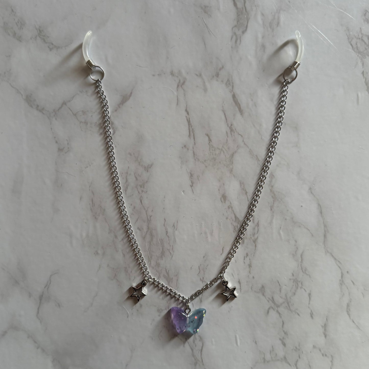 ‘Butterfly’ Shoe Chains (Blue/Purple) - Limited Edition