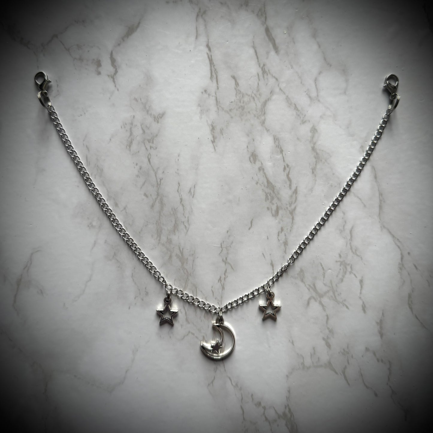 ‘Star Struck’ Boot Chains (Crescent Moon Single Chain)