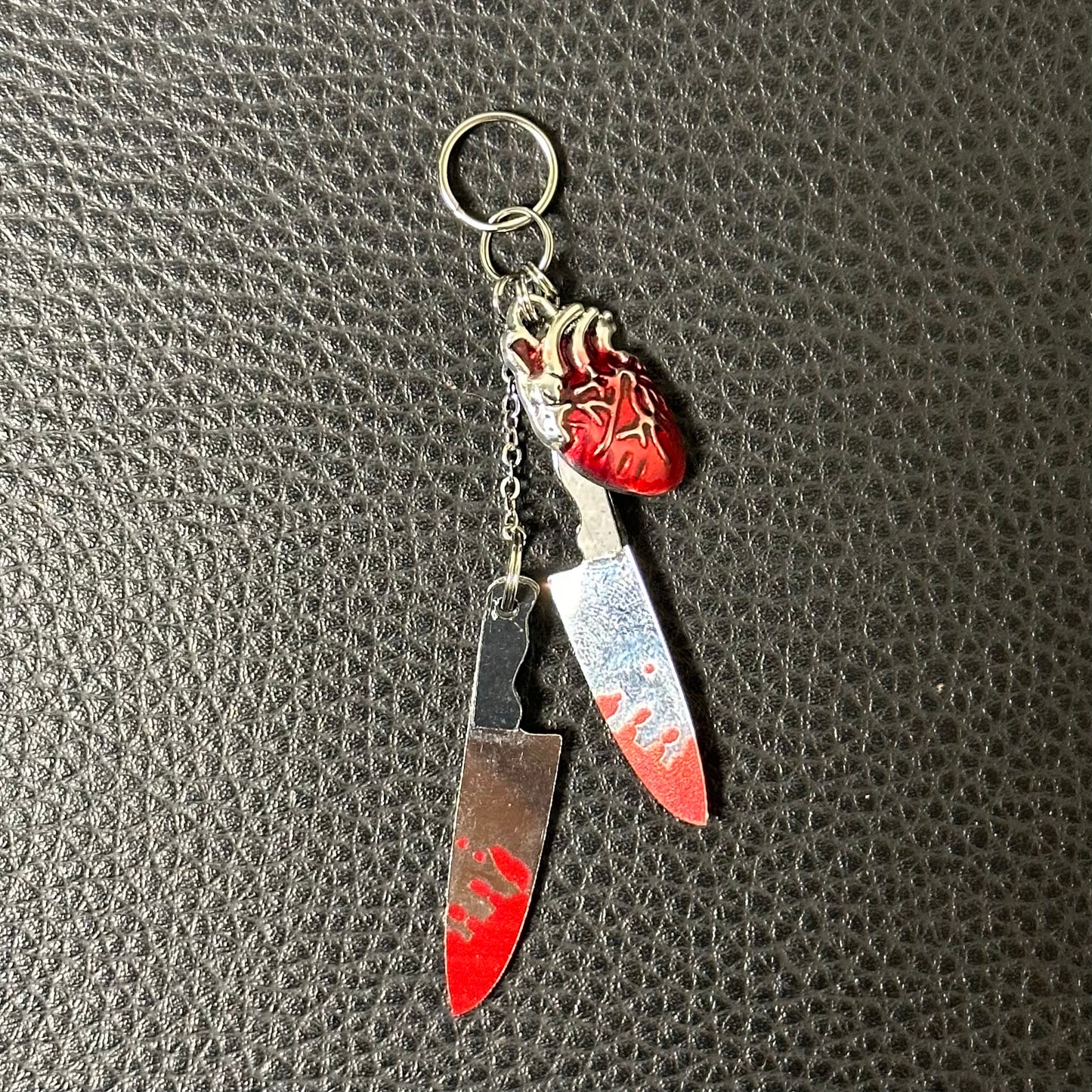 ‘Femme Fatale’ Kini Charm (Knives/Bloody Heart)