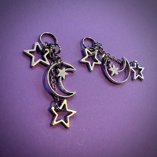 ‘Star Struck’ Heel Charms (Crescent Moon)