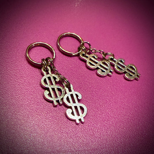‘Hu$tler’ Heel Charms (Dollar Signs)