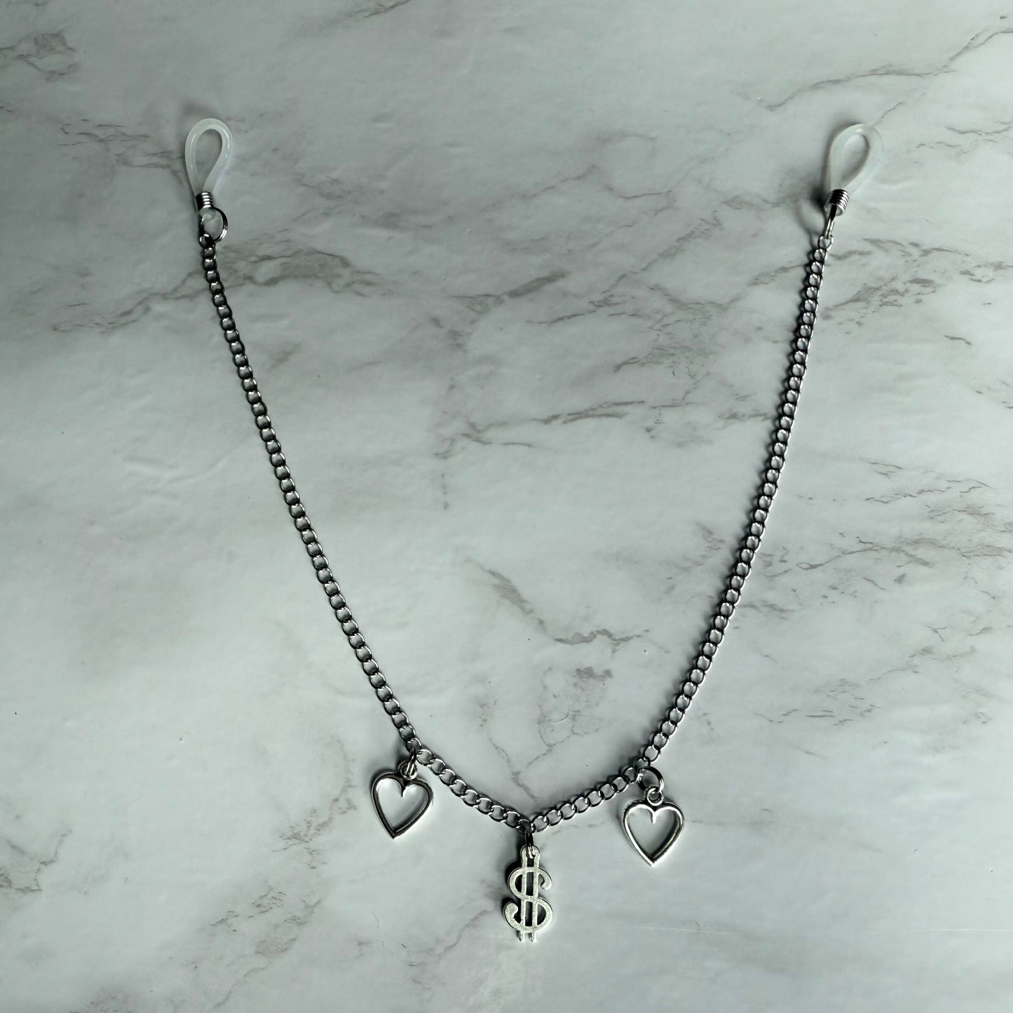 ‘Love & Money’ Shoe Chains (Dollar Sign Single Chain)