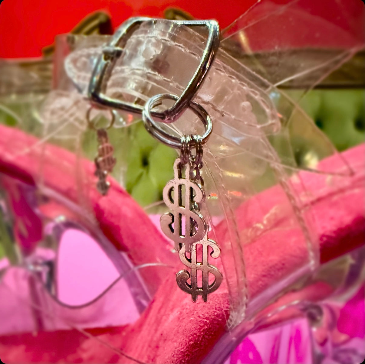 ‘Hu$tler’ Heel Charms (Dollar Signs)