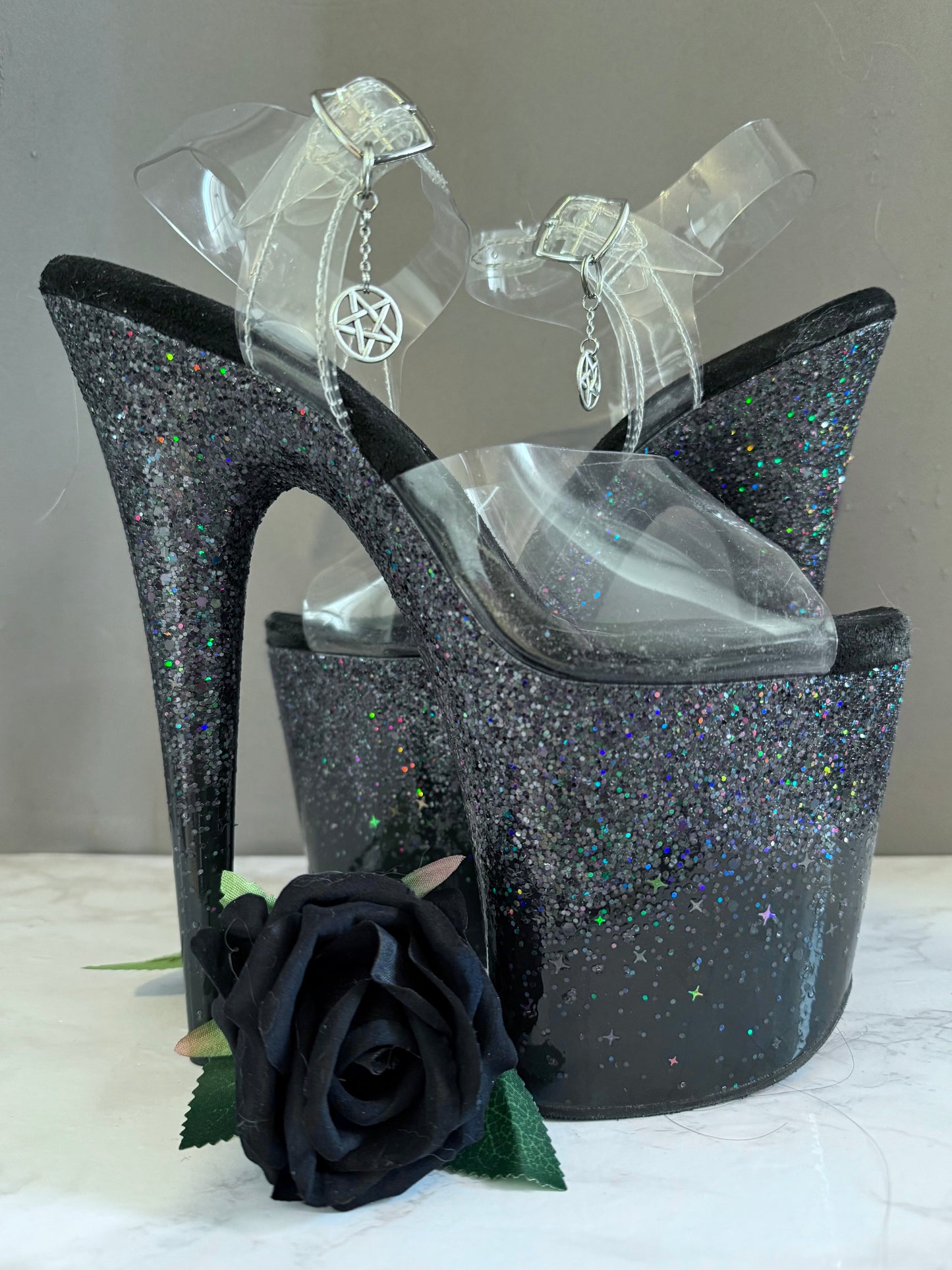 ‘Satan’s Slvt’ Heel Charms (Pentagrams)