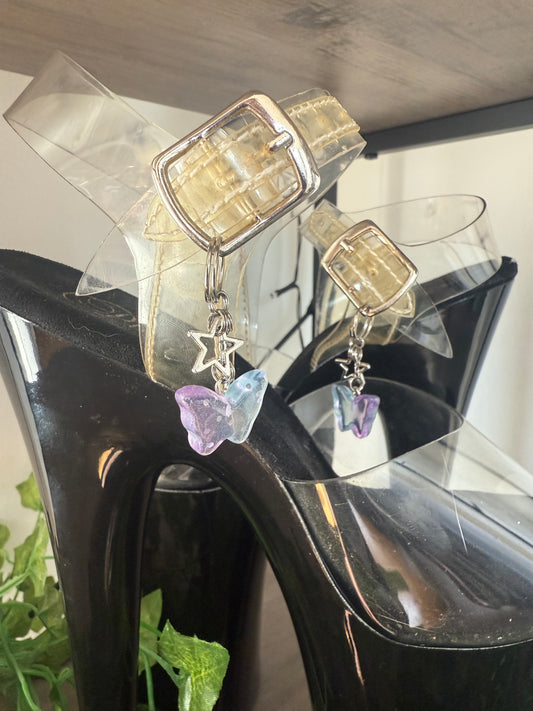 ‘Butterfly’ Heel Charms (Blue/Purple) - Limited Edition