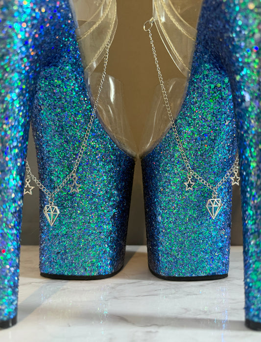 ‘Diamond’ Shoe Chains