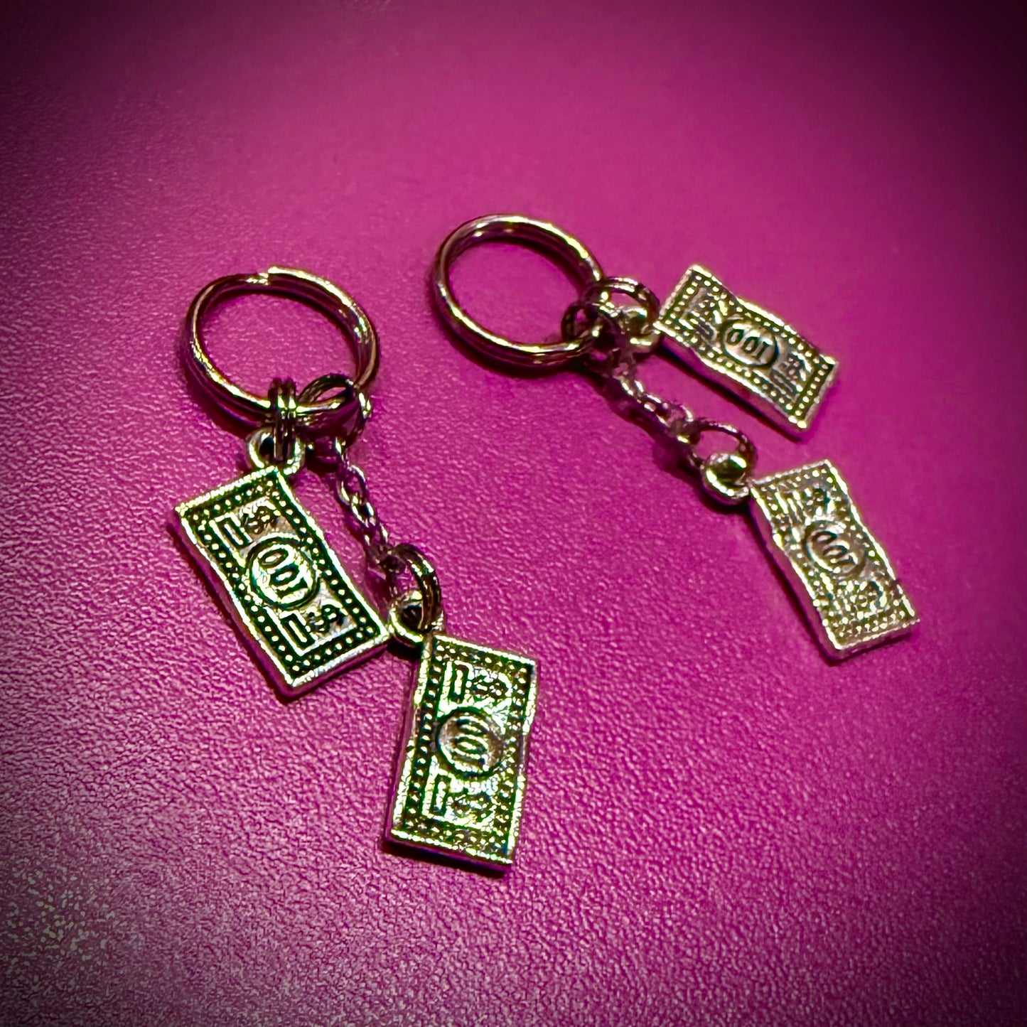 ‘Hu$tler’ Heel Charms (Dollar Bills)