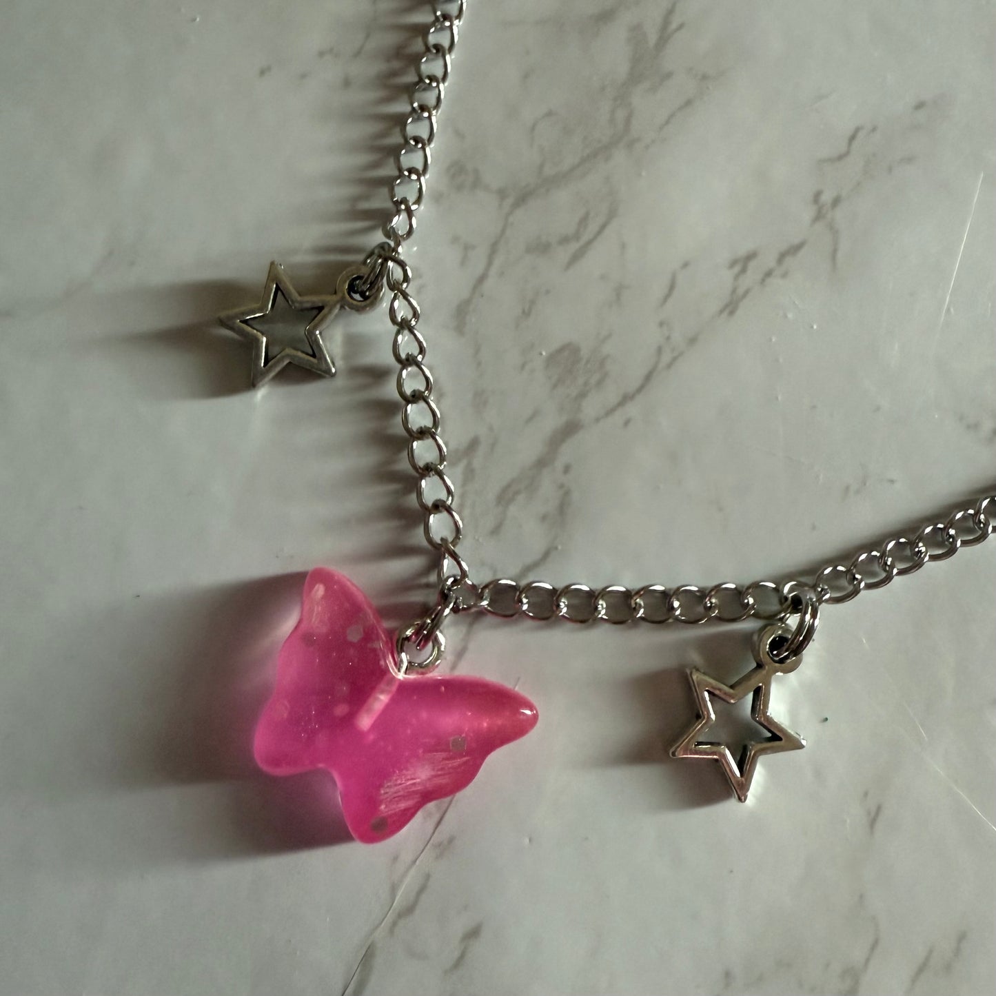 ‘Butterfly’ Shoe Chains (Pink) - Limited Edition