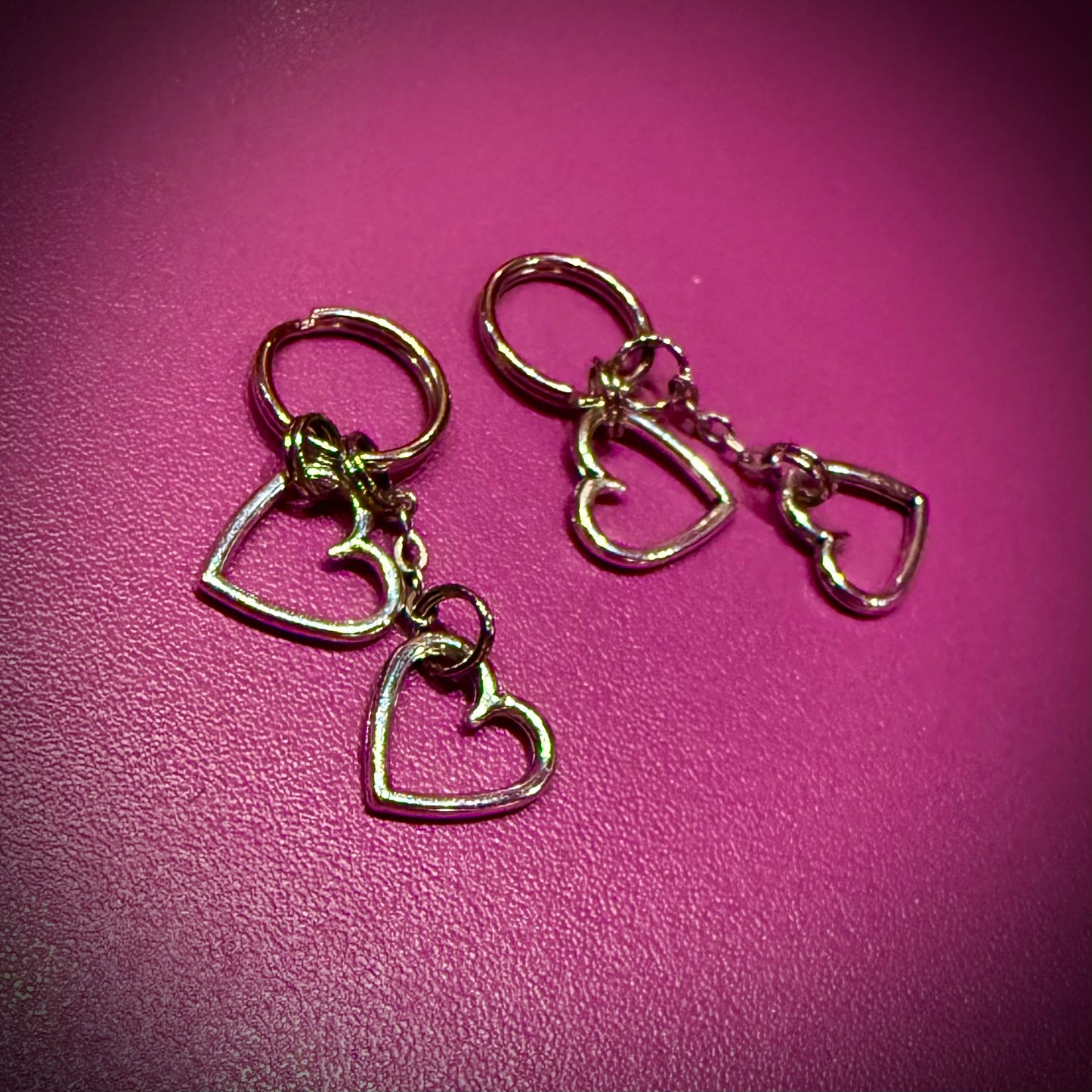 ‘Sweetheart’ Heel Charms (Double Heart)