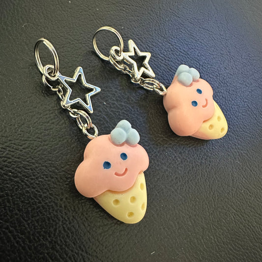 ‘Sugar, Baby’ Heel Charms (Happy Ice Cream) - Limited Edition