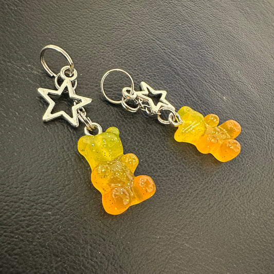 ‘Yummy Gummy’ Heel Charms (Yellow/Orange)