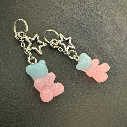 ‘Yummy Gummy’ Heel Charms (Baby Blue/Baby Pink)