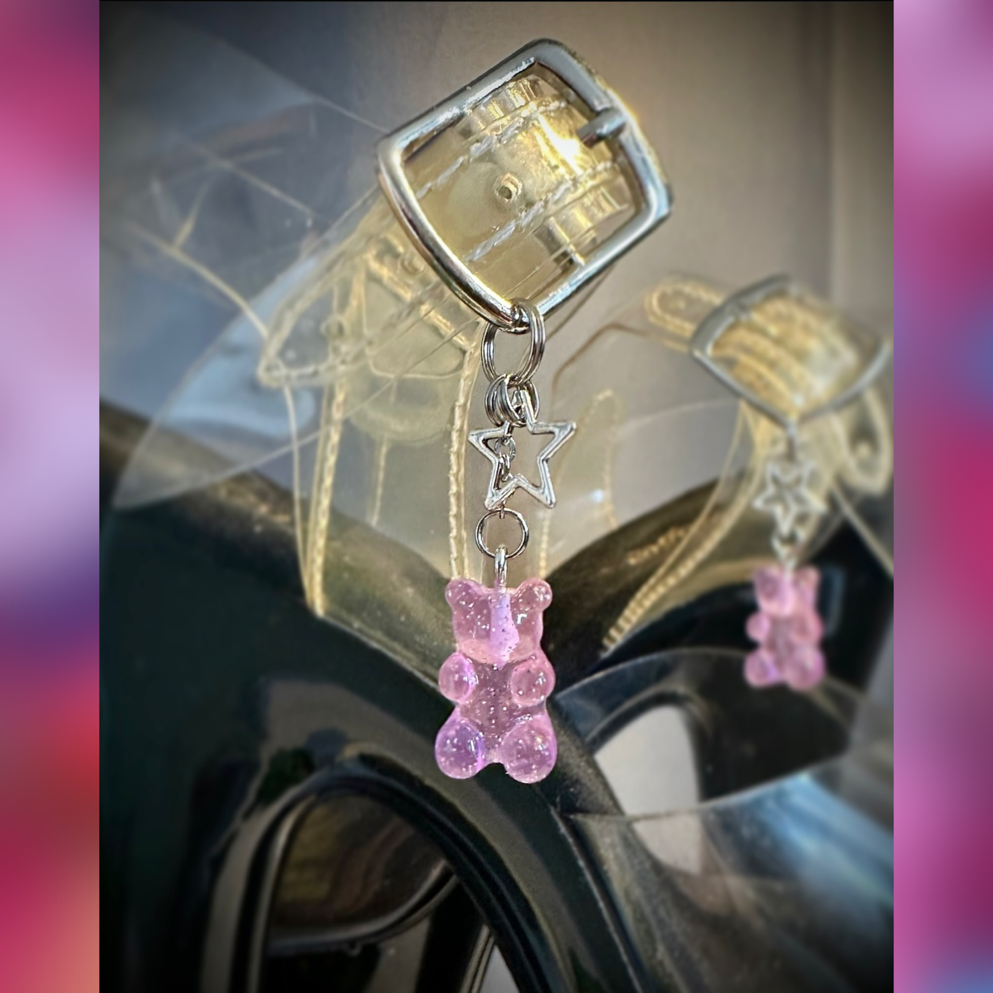 ‘Yummy Gummy’ Heel Charms (Baby Blue/Yellow)